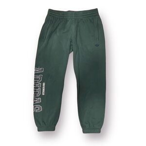 Green Adidas Originals Sweatpants